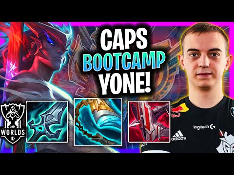 CAPS IS INSANE WITH YONE! *WORLDS BOOTCAMP* | G2 Caps Plays Yone Mid vs Talon!  Season 2024