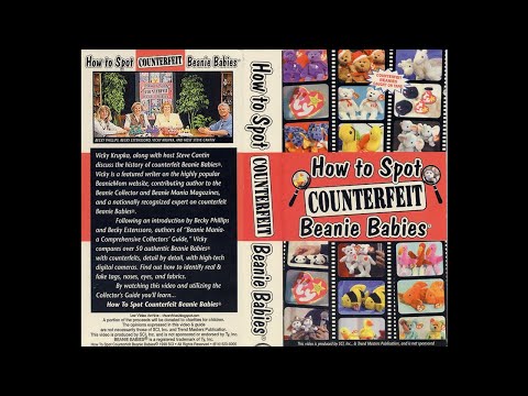 How to Spot Counterfeit Beanie Babies (1998)