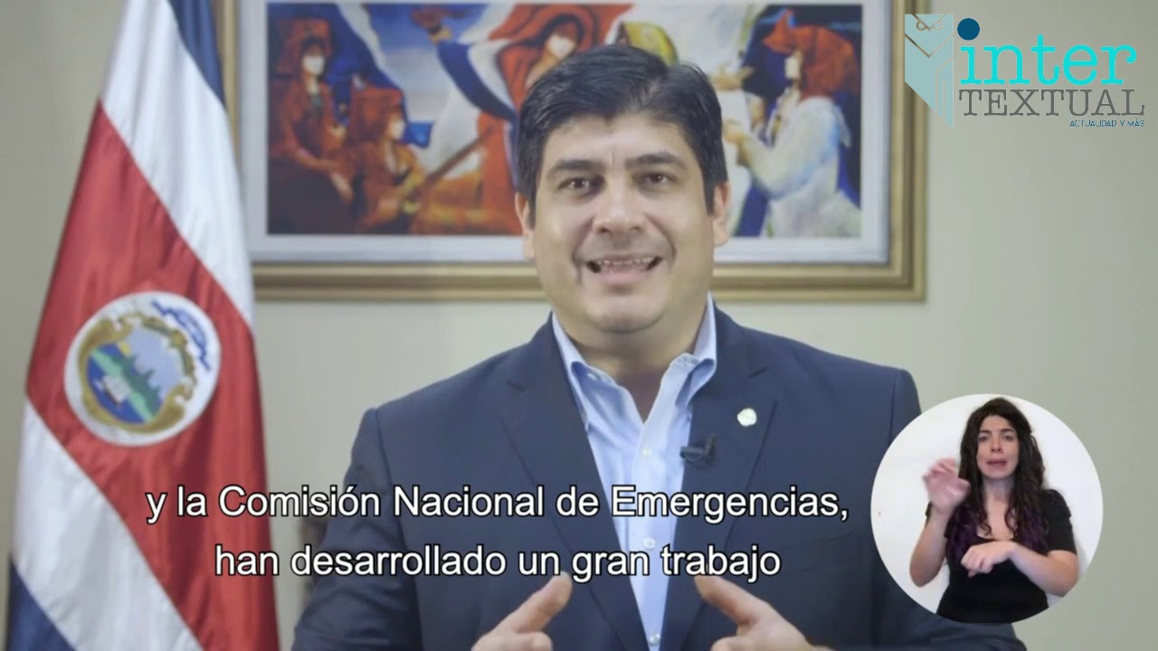Presidente Carlos Alvarado da detalles de vacunación contra la Covid-19