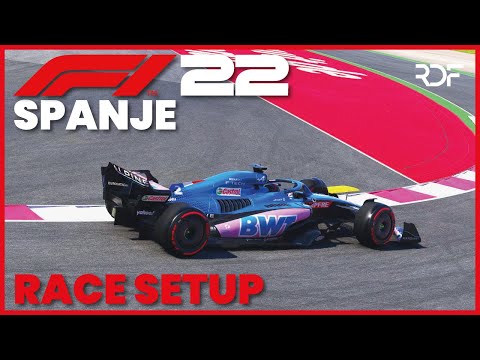 F1 22 Spain Race Setup + Setup Guide [English Subtitles]
