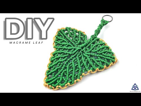Macrame Keychain DIY Macrame Key Hanger Tutorial Macrame Pattern 1