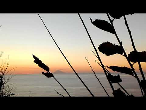 Stromboli dopo il tramonto