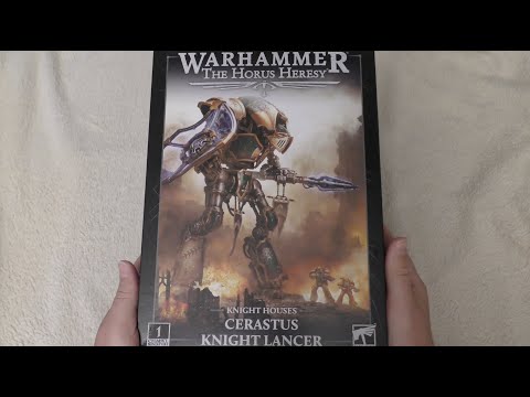 Cerastus Knight Lancer - Unboxing (HH & WH40K)