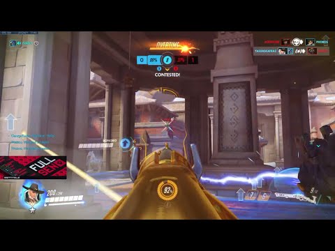 Overwatch Surefour Playing Ashe Like F.cking Human Aimbot -Still Lost-