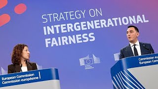 European Commission presents intergenerational fairness strategy