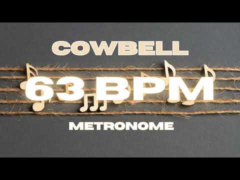63 BPM - Cowbell Metronome