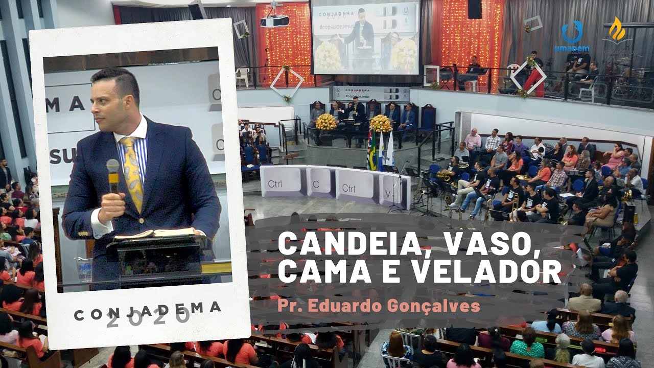 Pregação | Candeia, vaso, cama e velador | Pr. Eduardo Gonçalves