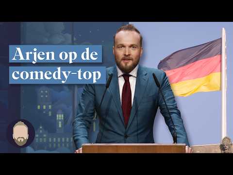 Arjen op de eerste International Comedy Union in Berlijn | LUBACH