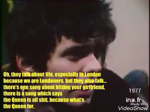 JJ Burnel on French TV '77 (eng sub)