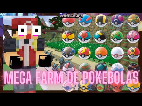 Minecraft: MEGA FARM AUTOMÁTICA DE POKEBOLAS 15#SAGA POKÉMON