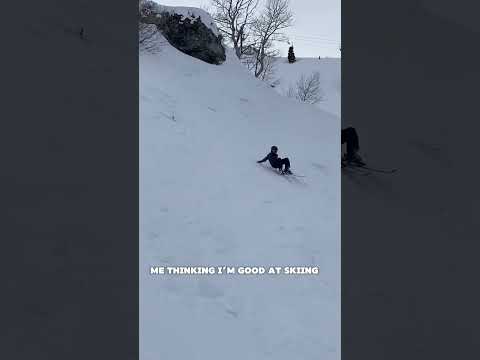 Average 8 year old from Colorado #skiing #cliff #jordy