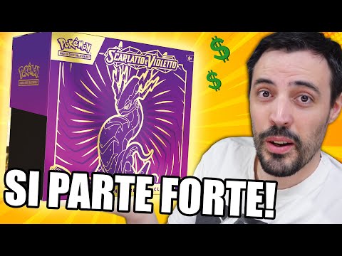 Questo ETB di Carte Pokémon Scarlatto e Violetto CI VA BENE COSÌ