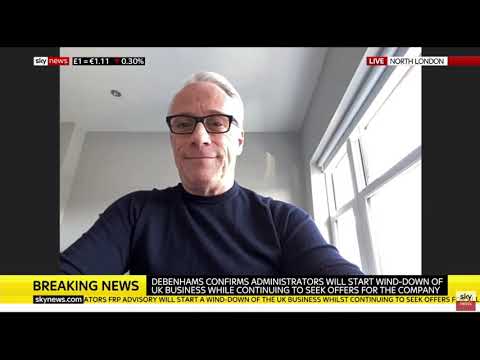 Sky News: Interview on the future of Debenhams | Martin Newman
