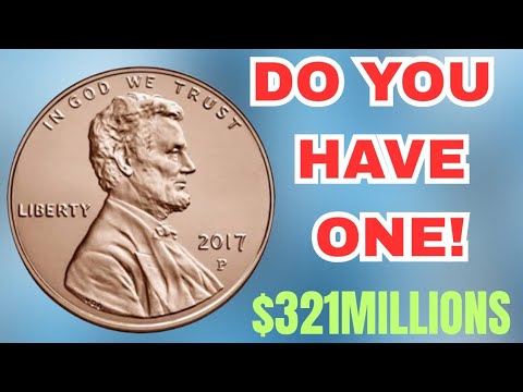 $321 MILLION Lincoln Penny!? The Very Secret 2017-P Coin You Might Have!