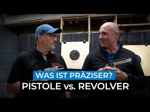 Was ist Präziser Pistole oder Revolver? Tino Schmidt und Thomas Glas liefern die Antwort