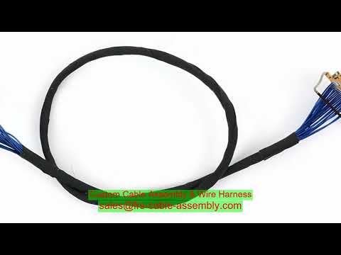 Diesel Custom Wire Harness for Auto Trans Hif3Maw-40Pa-2.54Dsa(63) Molex 349531610 Ct2232-6 Coax Cab