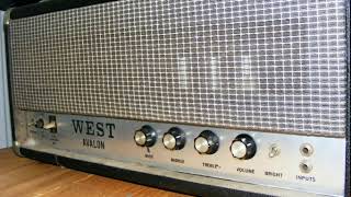 Video thumbnail for Historic vintage David West Avalon guitar amp for sale: vcvdc at MSN dot com by WWW.ARCHAICAUDIO.COM WWW.ARCHAICAUDIO.COM