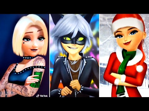 Glow Up - Disney Princess and Miraculous Ladybug TikTok ART