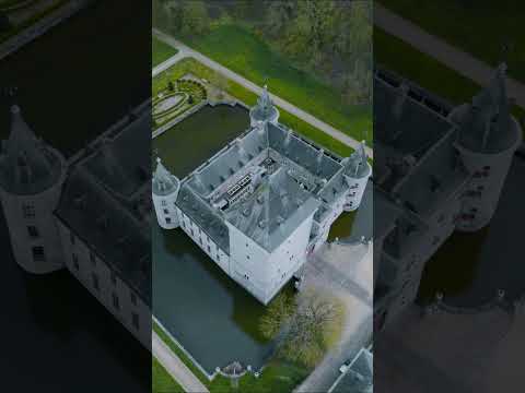 A Fairytale Castle from Above | Château de Jemeppe, Belgium ✨🕊️