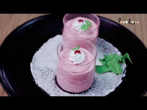 Raspberry Mousse | Only 2 Ingredients | New year special | Easy and quick recipe | Episode 18 |