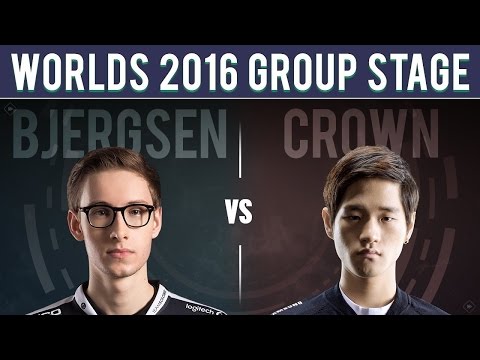 Crown solo kill Bjergsen twice in a game