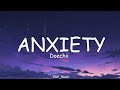 Doechii Anxiety Lyrics Loop Video