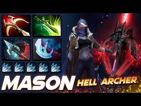 Mason Drow Ranger Hell Archer - Dota 2 Pro Gameplay [Watch & Learn]