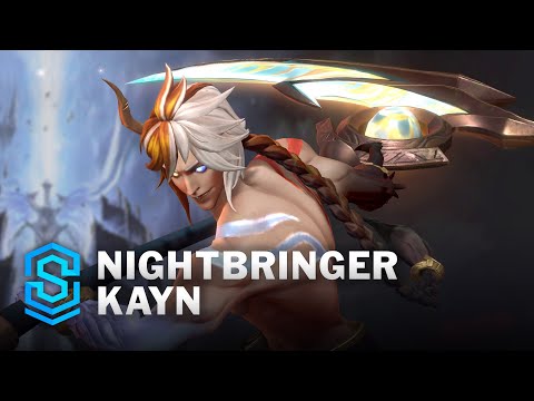 Nightbringer Kayn Wild Rift Skin Spotlight