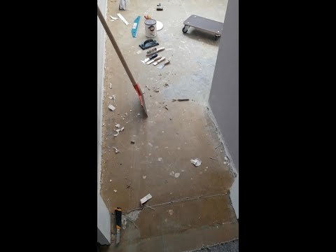 Teppichkleber entfernen ohne Maschinen Howto