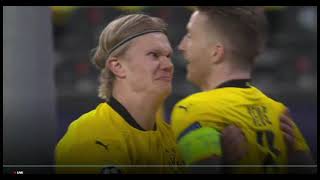 Borussia Dortmund 1-0 Sevilla  ( Erling Halaand scores again) 09/03/2021