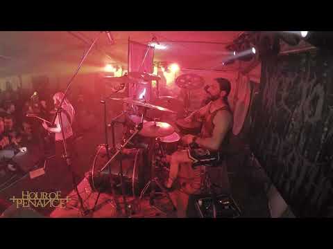 HOUR OF PENANCE - Flames Of Merciless Gods (Drum Cam)