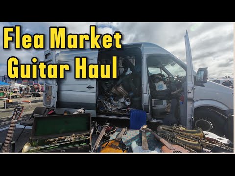 Let's Go Shopping For Guitars at the Flea Market!