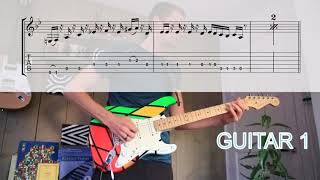 Funkadelic - Standing on the Verge [TABS in video guitar cover]