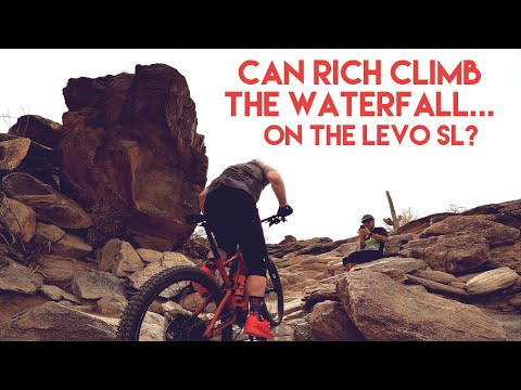 Rich VS The Waterfall: Can I Climb it on The Levo SL?