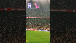 Flashlight at Narendra Modi stadium Ahmedabad. Tata IPL 2022 RCB vs RR #throwback #ipl2022 #rcbvsrr