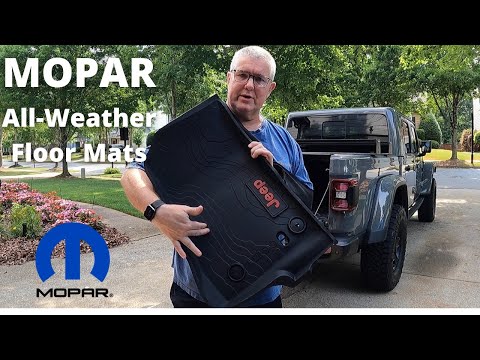 Install Mopar All-Weather Floor Mats in Your 2021 Jeep Gladiator Mojave