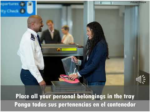 Through airport security | Useful English Phrases