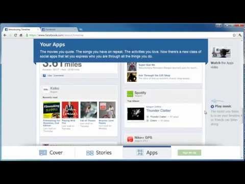 comment appliquer timeline sur facebook
