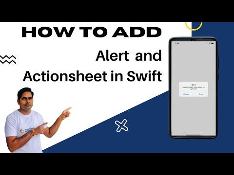How to add an alert and actionsheet in UIAlertController in swift