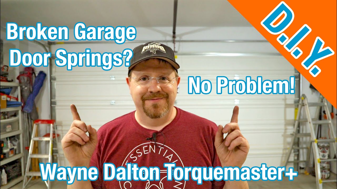 How To Replace Garage Door Springs - Torquemaster Plus, Wayne Dalton