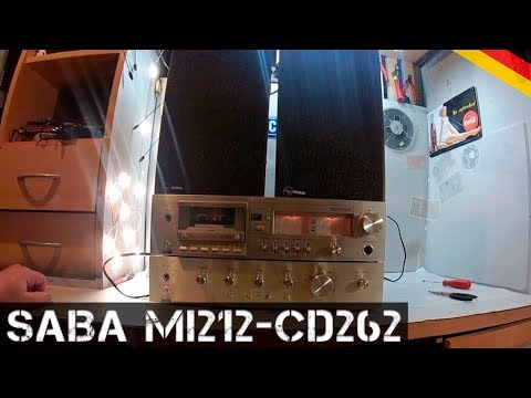 Проверка Hi-Fi SABA MI212-CD262 | Мои находки на свалке в Германии