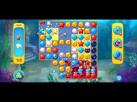 Fishdom level 11941 no boosters フィッシュダム ノーマル