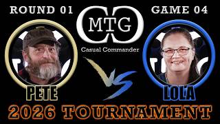 2026 MTG Casual Commander Tournament - Round 01 Game 04 #mtg #tournament #commander #edh #mtgfyp