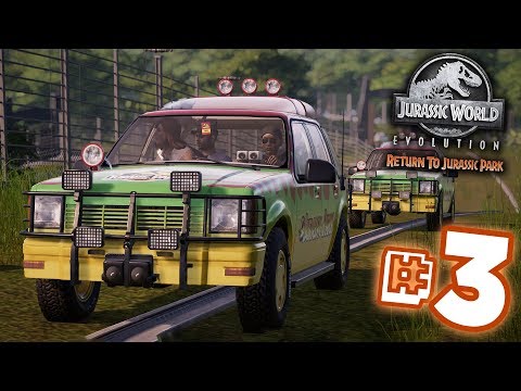 The Park Open Once AGAIN!!! - Jurassic World Evolution - Return to Jurassic Park  | Ep3 HD