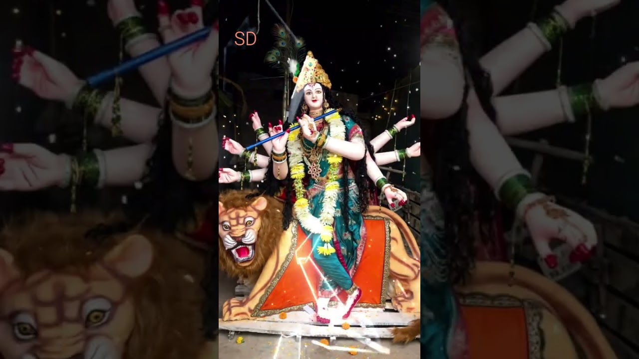 🌺नवरात्रि का चतुर्थ दिवस - माँ कुष्मांडा की जय🙏🌺#jaimatadi#maadurga #maastatus #shortsfeed #viralsho