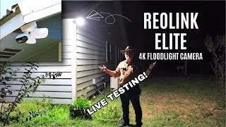 Best Reolink Elite Floodlight Camera Review ๐ฆ4K Night/Day & App Setup!