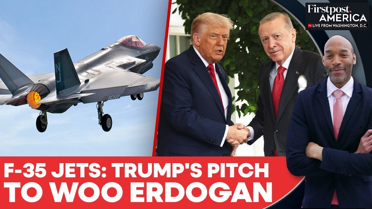 Trump Urges Turkey's Erdogan To Stop Buying Russian Oil, Hints At F-35 Deal | Firstpost America|N18G
