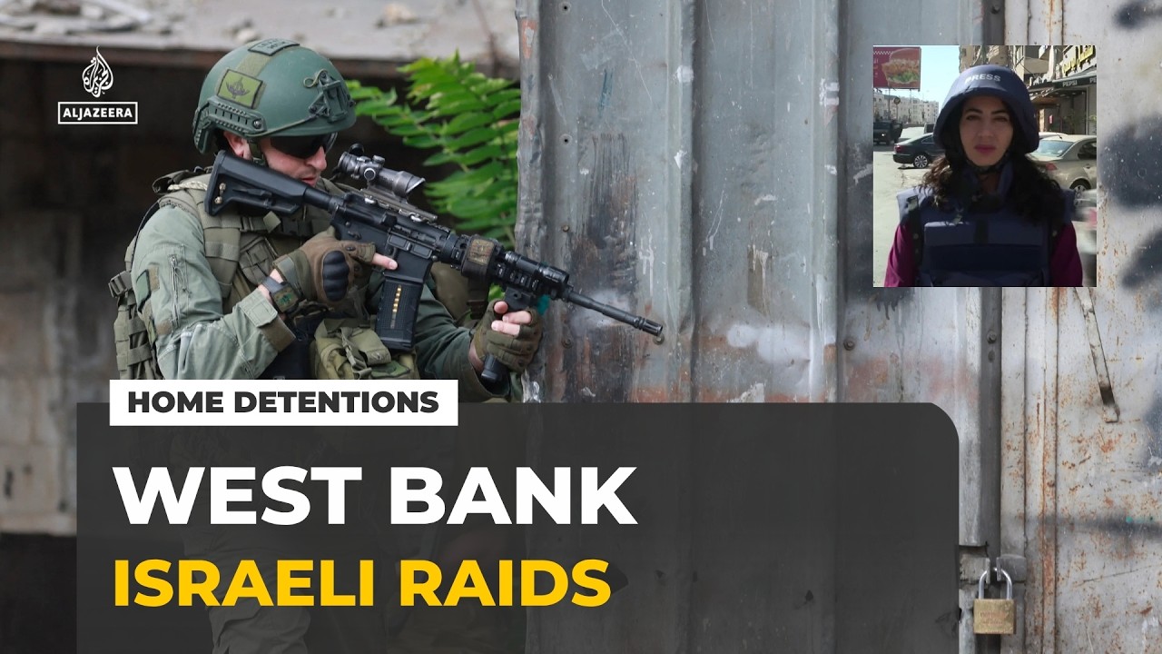 Israeli raids in occupied West Bank: Soldiers storming homes and detaining Palestinians