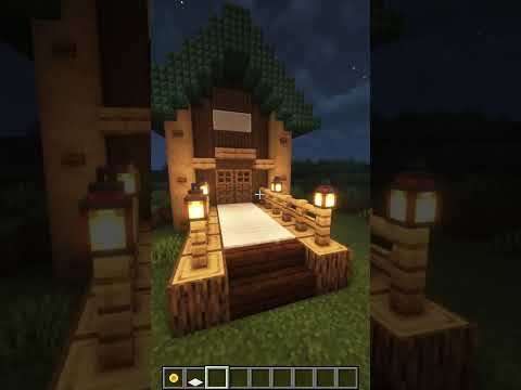 How to Protect Your House From Zombies in Minecraft! #shorts