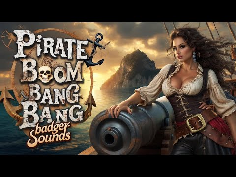 Pirate Rock Music - Pirate Boom Bang Bang - new music badger sounds #musicvideo #pirates #rockmusic